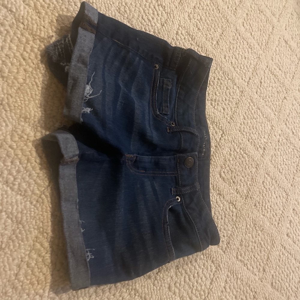 Aeropostale MIDI Size 0 navy blue color